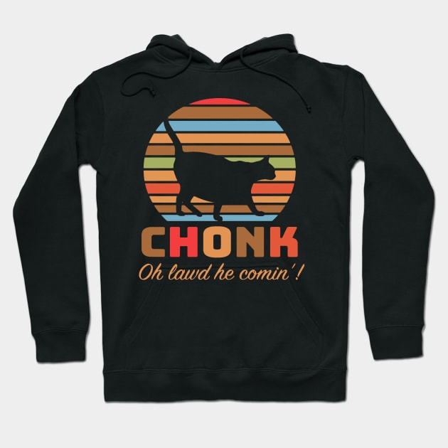 Chonk Retro Hoodie by kosl20